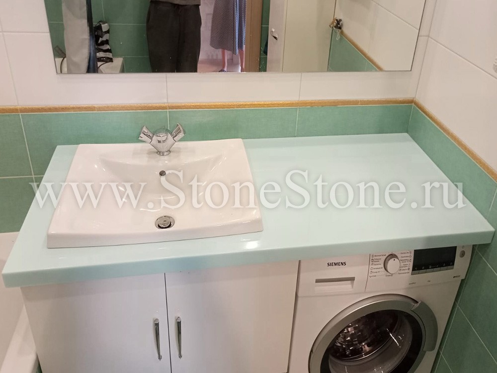 ���������� �� �������������� ����� � ������ Corian Beach Glass