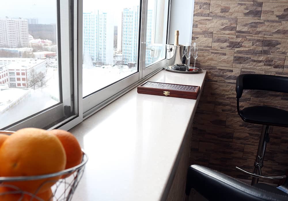 ���������� �� �������������� ����� Caesarstone Pure White